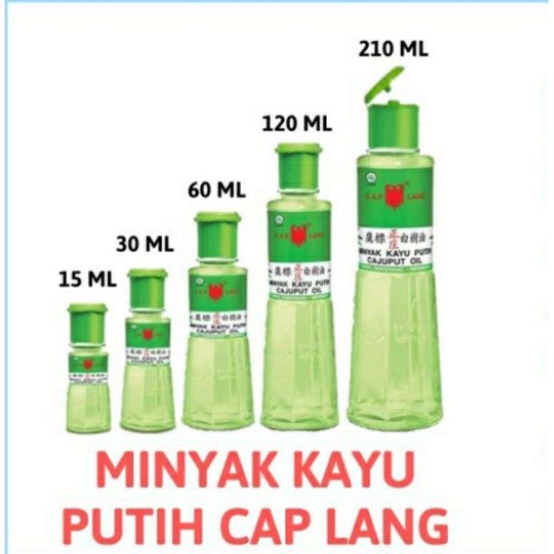 minyak kayu putih caplang 60 ml minyak angin
