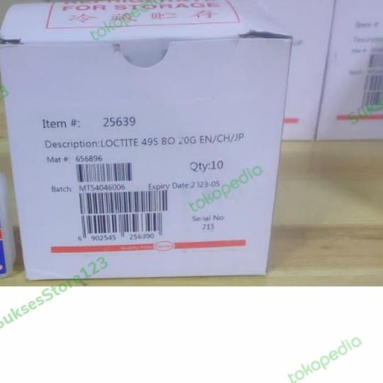 

ORIGINAL Loctite 495/401 495,401 495-401 20Gram 20 Gram - 495