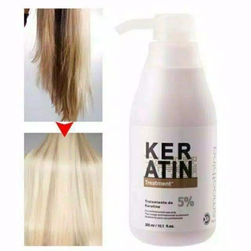 PURC Keratin Treatment Smoothing Rambut Brazilian 5% 8% 12% pure