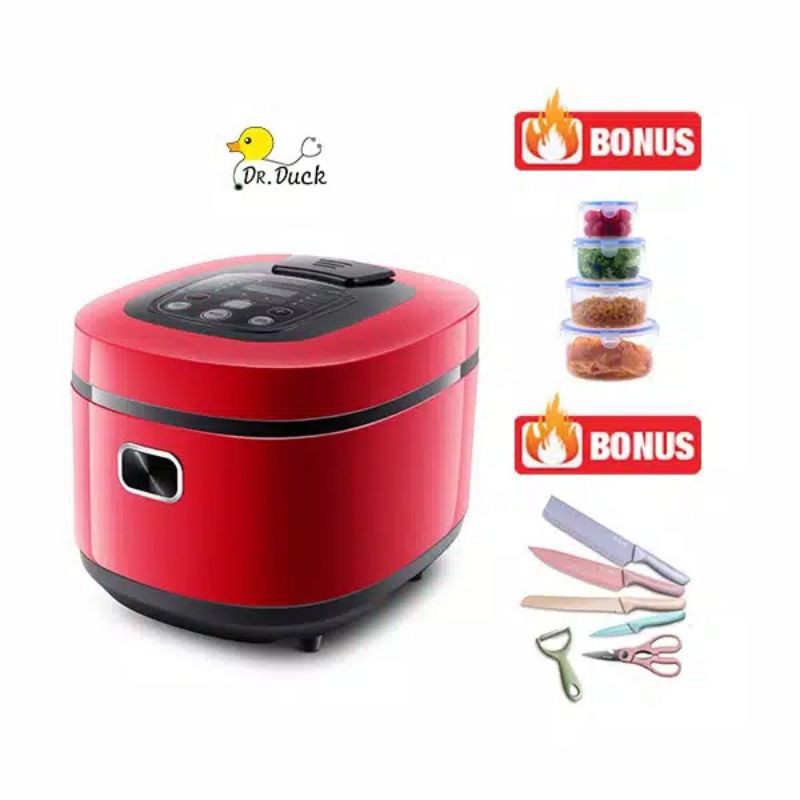 DR DUCK Rice Cooker Penanak Nasi Rendah Karbohidrat V2 DR DUCK Original