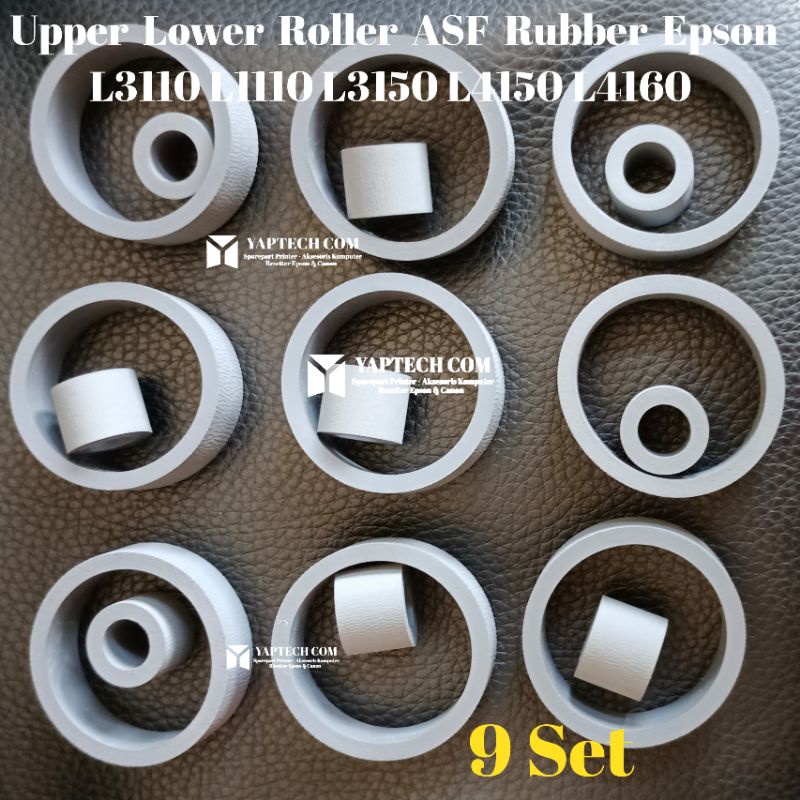 ASF Roller Bawah Atas L1110 L3110 L3150 L4150 L4160 L5190 ASF Penarik Kertas Epson Karet Epson L3110