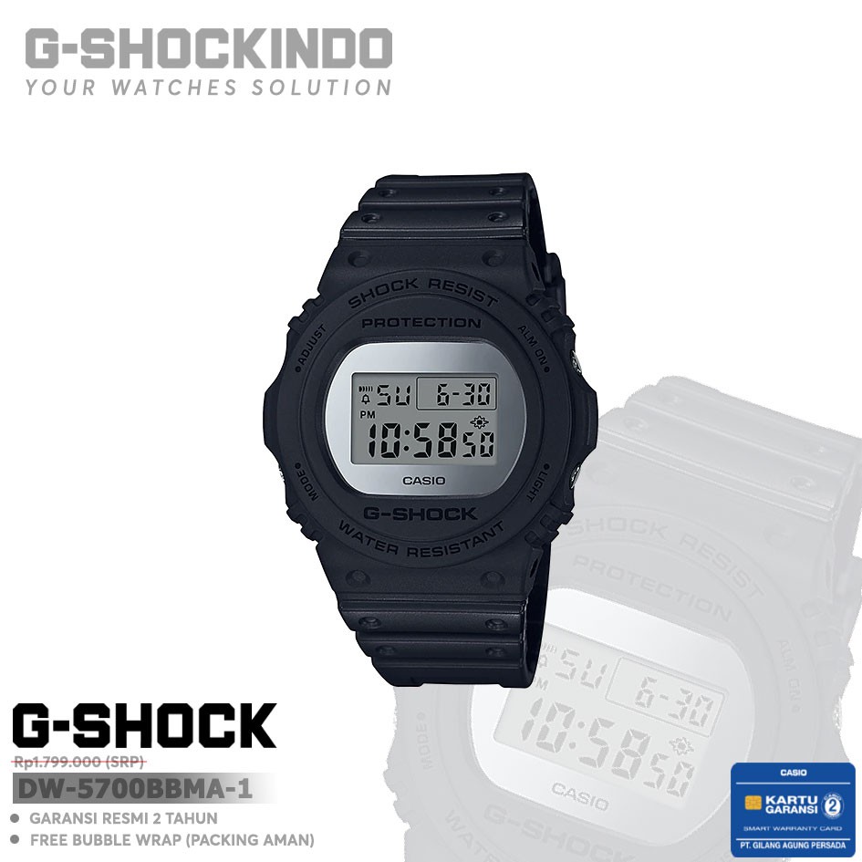 Casio G-Shock DW-5700BBMA-1 / DW-5700BBMA-1DR Original