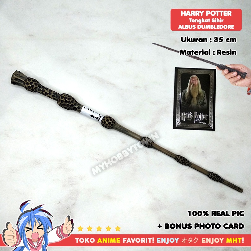 Tongkat Sihir Harry Potter : Albus Dumbledore Cosplay Magic Wand Hogwarts