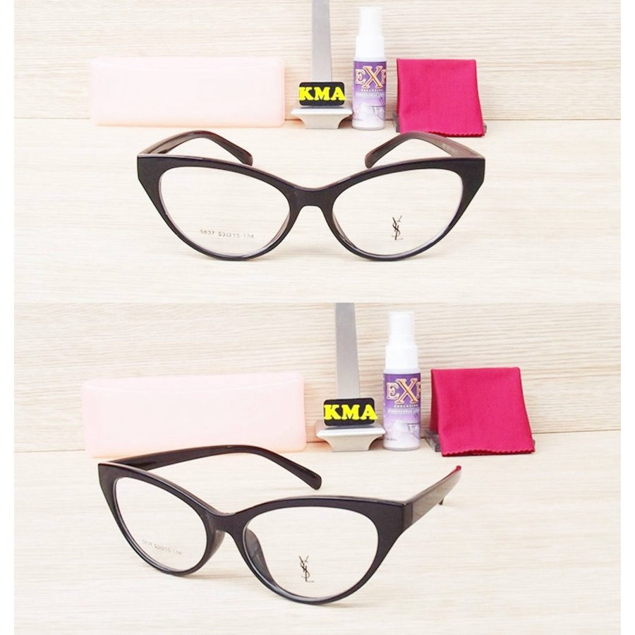 5837. Frame kacamata minus cat eye frame kacamata minus YSL new