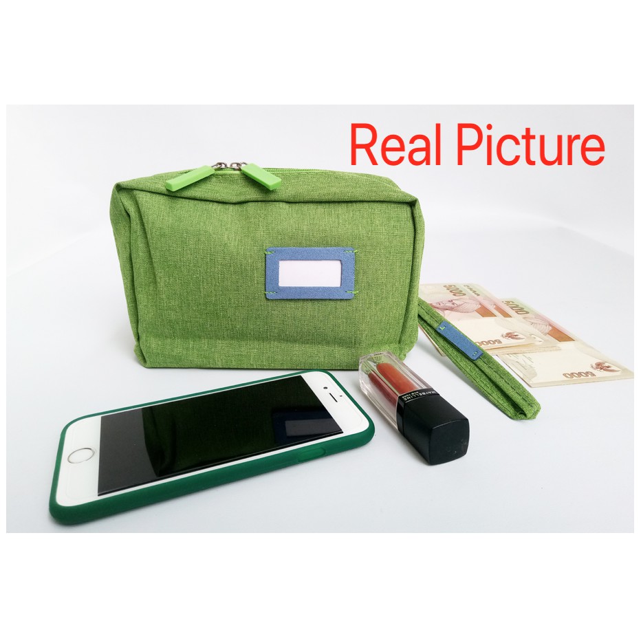 WRF18 Pouch Name Edition Bag Dompet Cashier Multifungsi Murah Impor Brand New TKM