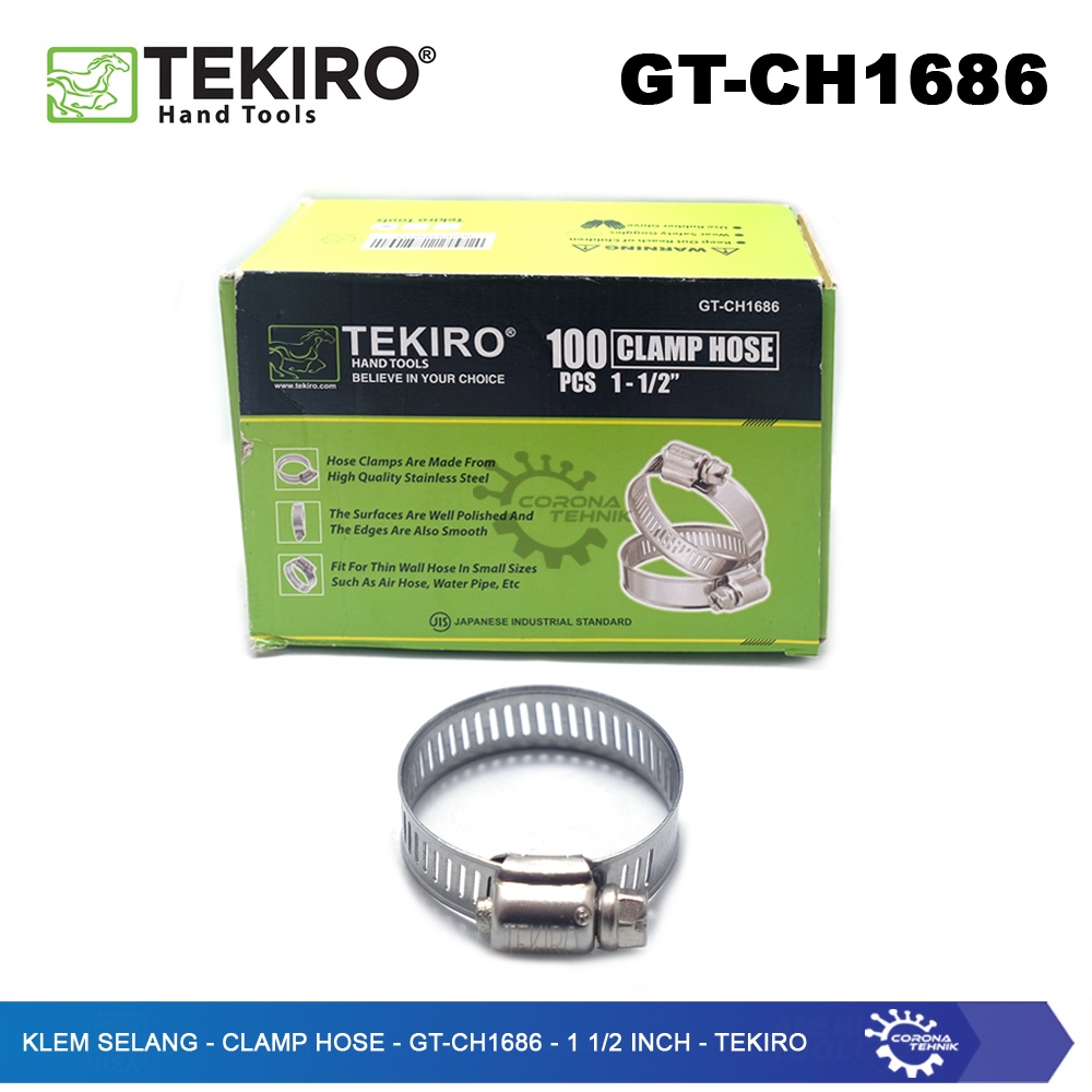 Tekiro - Klem Selang - Hose Clamp - Hose Clip