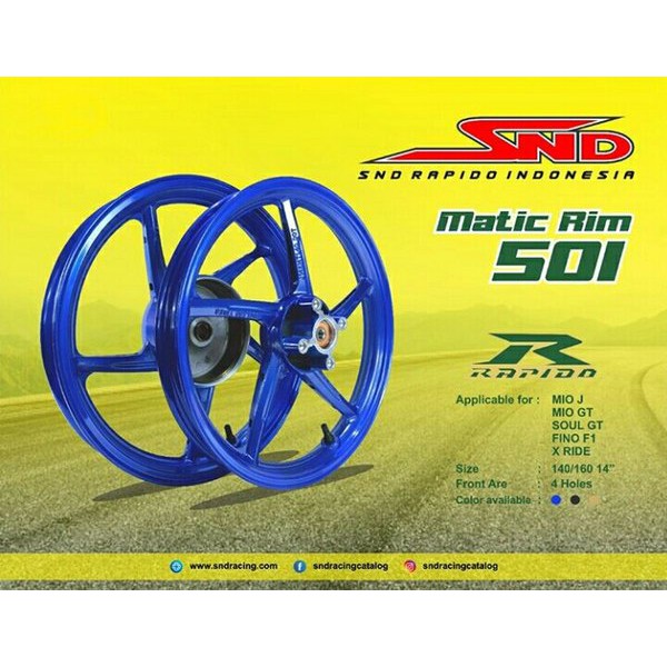 VELG RAPIDO 501 MATIC YAMAHA