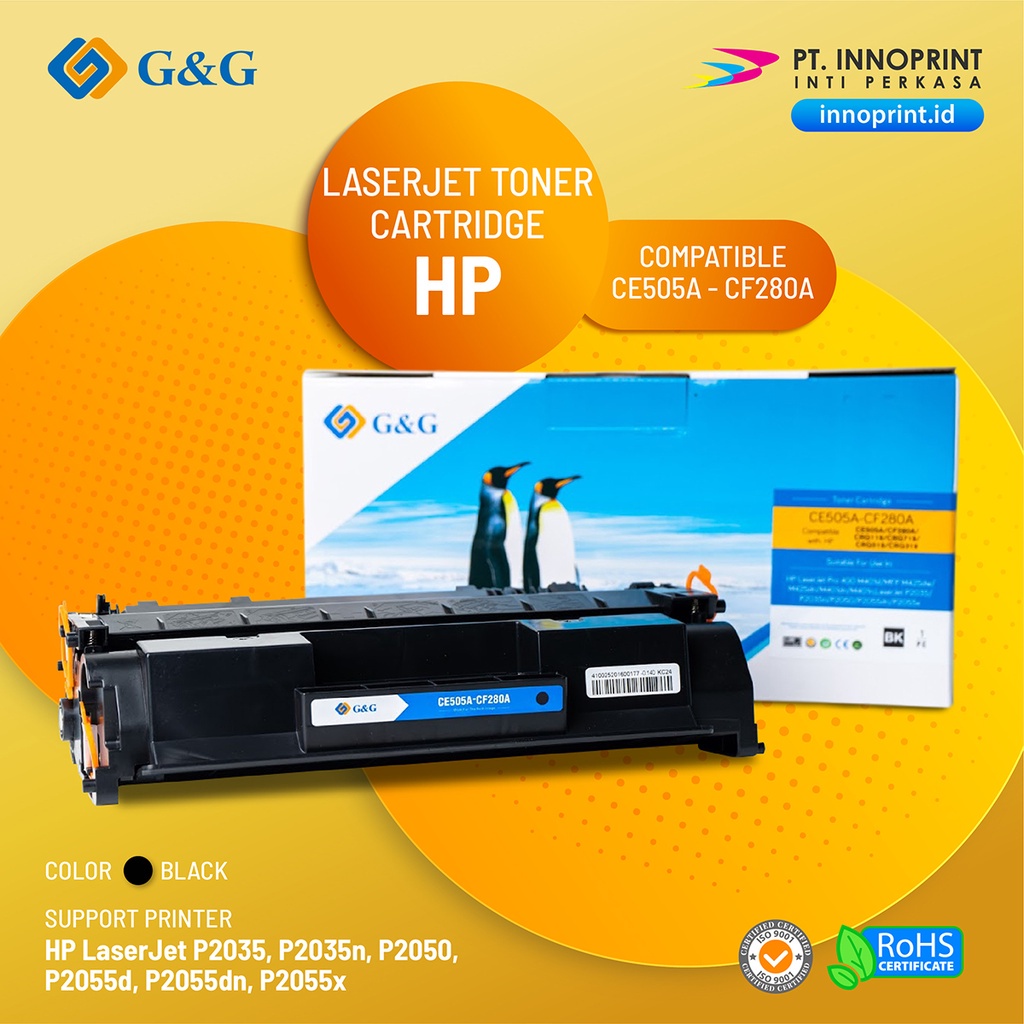 COMPATIBLE HP CE505A/CF280A for HP LaserJet P2035/P2035n/P2050/P2055d/P2055dn/P2055x