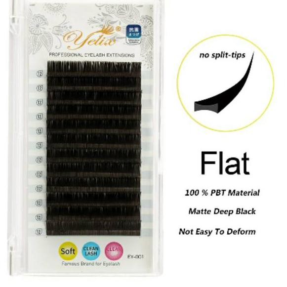 ◊ YELIX DIAMOND MATTE BLACK FLAT EYELASH ➬