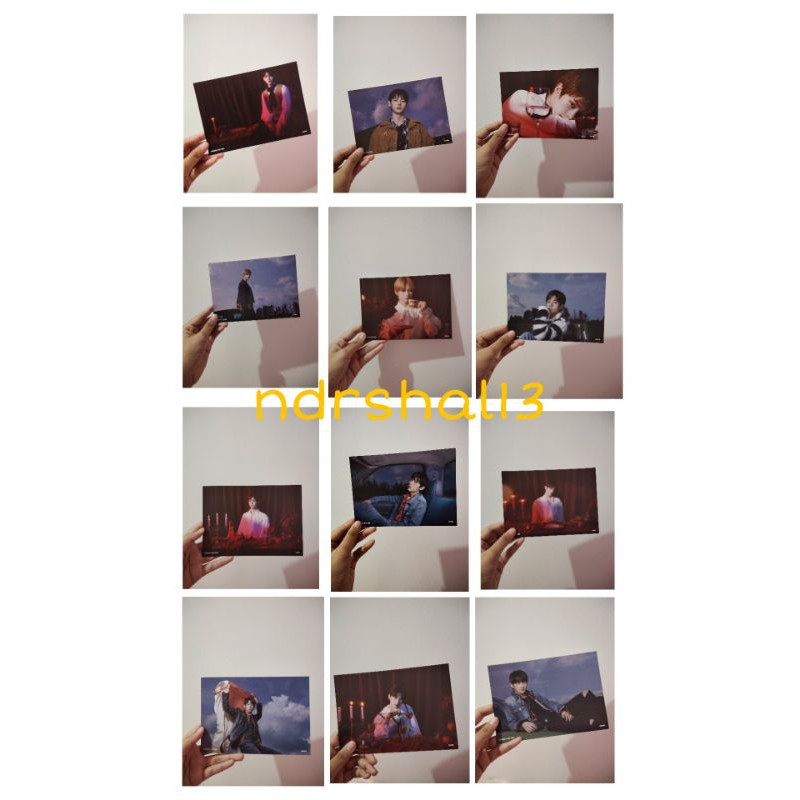 [READY] Official postcard enhypen album b:do dawn dusk jungwon heeseung jake sunghoon sunoo ni-ki