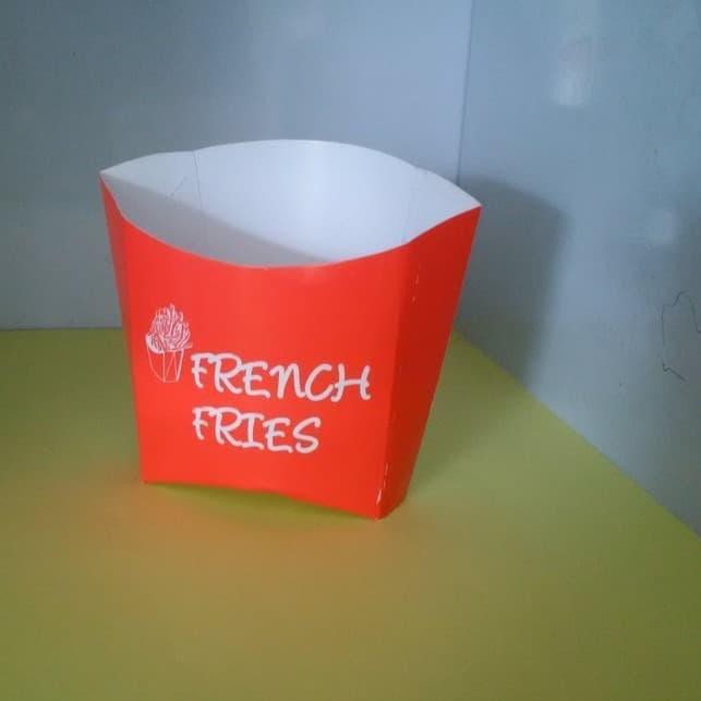 

(╯ ͡❛ ͜ʖ ͡❛)╯┻━┻ Box French Fries /Dus Kentang Kecil 50 Pcs Dus Kemasan Kentang Goreng ❢