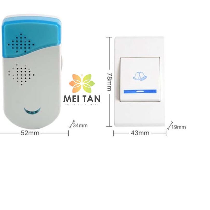 ➴ DOOR BELL CHIME WIRELESS V-ZORR ◙