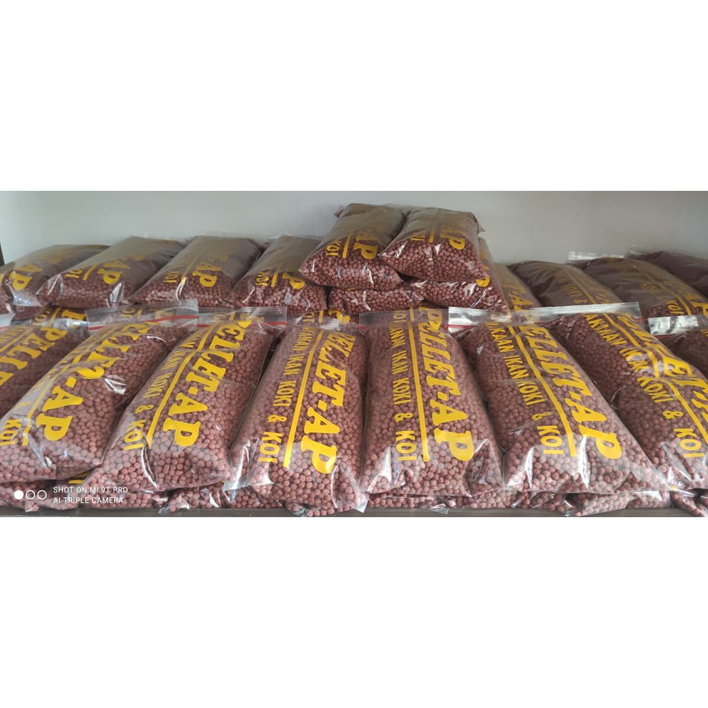 Pelet Pakan Ikan Hias Koi Koki PK-SR / AB Super Red