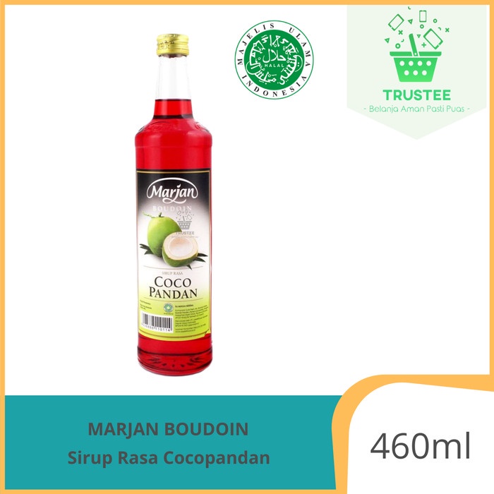 Marjan Boudoin Cocopandan Sirup 460ml