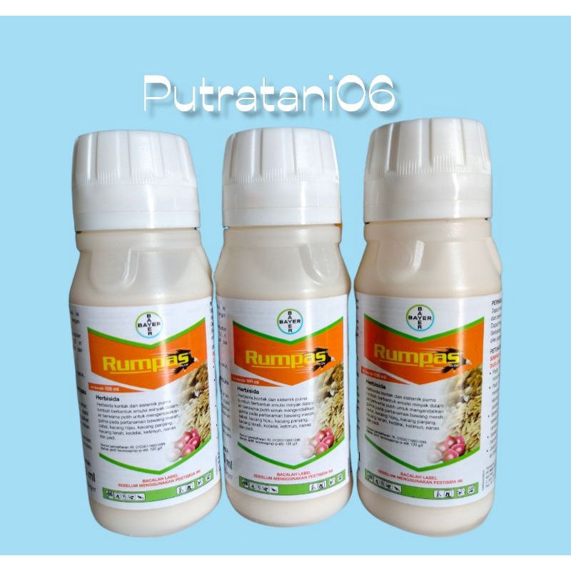 Rumpas 120EW 100 ml Herbisida Pengendali Gulma Pada Tanaman Kacang Tanah Dan Padi Sawah