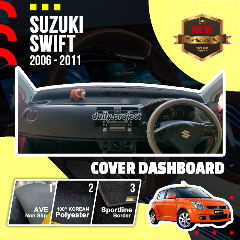 Cover Dashboard Swift 2006/2011 Dasbor Suzuki Swift Ertiga Ignis XL7 X-Over Aksesoris Dashboard