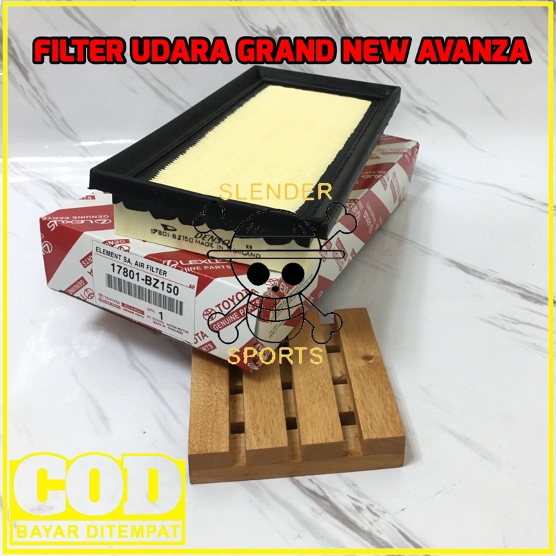 FILTER UDARA GRAND AVANZA AIR FILTER GRAND NEW AVANZA/XENIA VELOZ  DUAL VVTI 2016 BZ150 - FILTER UDARA SIENTA