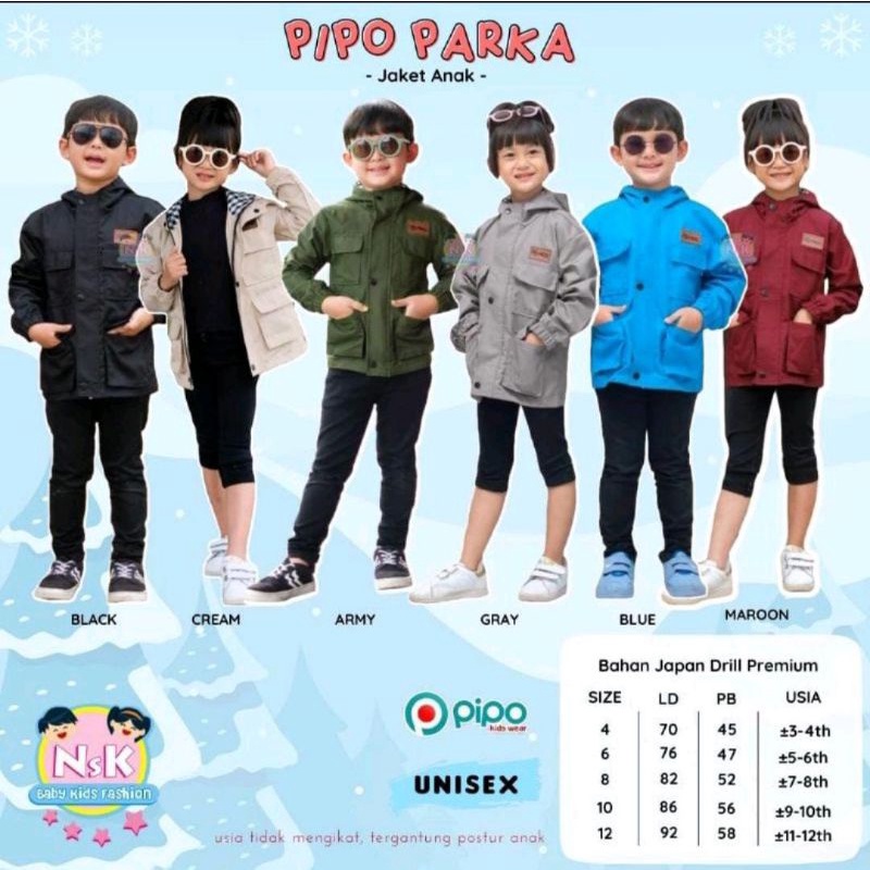 PIPO PARKA KIDS