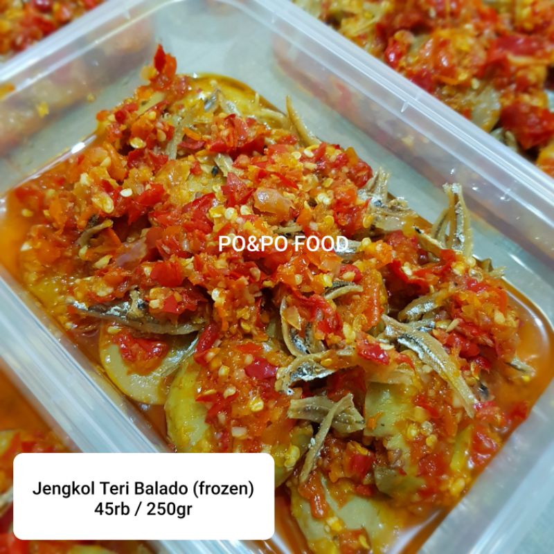 

Jengkol Teri Sambal Balado | Jengkol empuk legit | Sambalado | Sambel | Lauk frozen food praktis tinggal dipanaskan kembali | makanan pedas cabe | Sayur masakan rumahan home made |sambal basah Ready to eat makanan siap saji instant food murah enak lezat