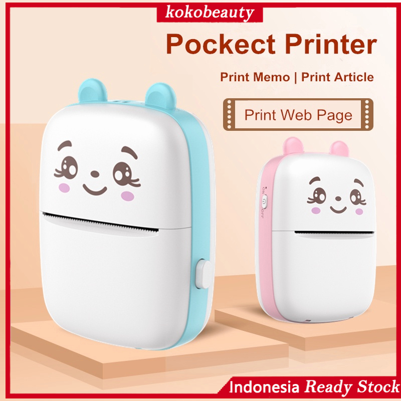 Peripage Mini Printer Peripage A8C Printer Mini Thermal bluetooth Picture Photo Label Receipt Paper Memo