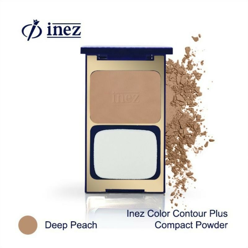 Inez Compact Powder dan refill with puff