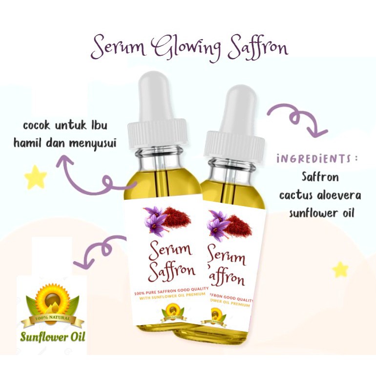 Jual Serum Saffron Glowing Serum Glowing Saffron Kekinian Serum Glowing Serum Saffron Shopee