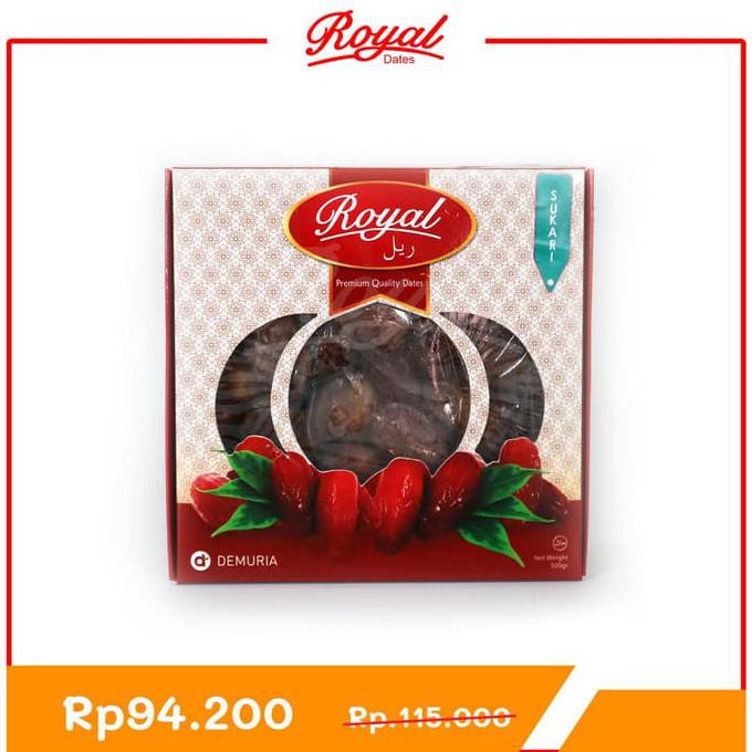 

Produk Unggulan Kurma Ruthab Sukari 500Gr Royal