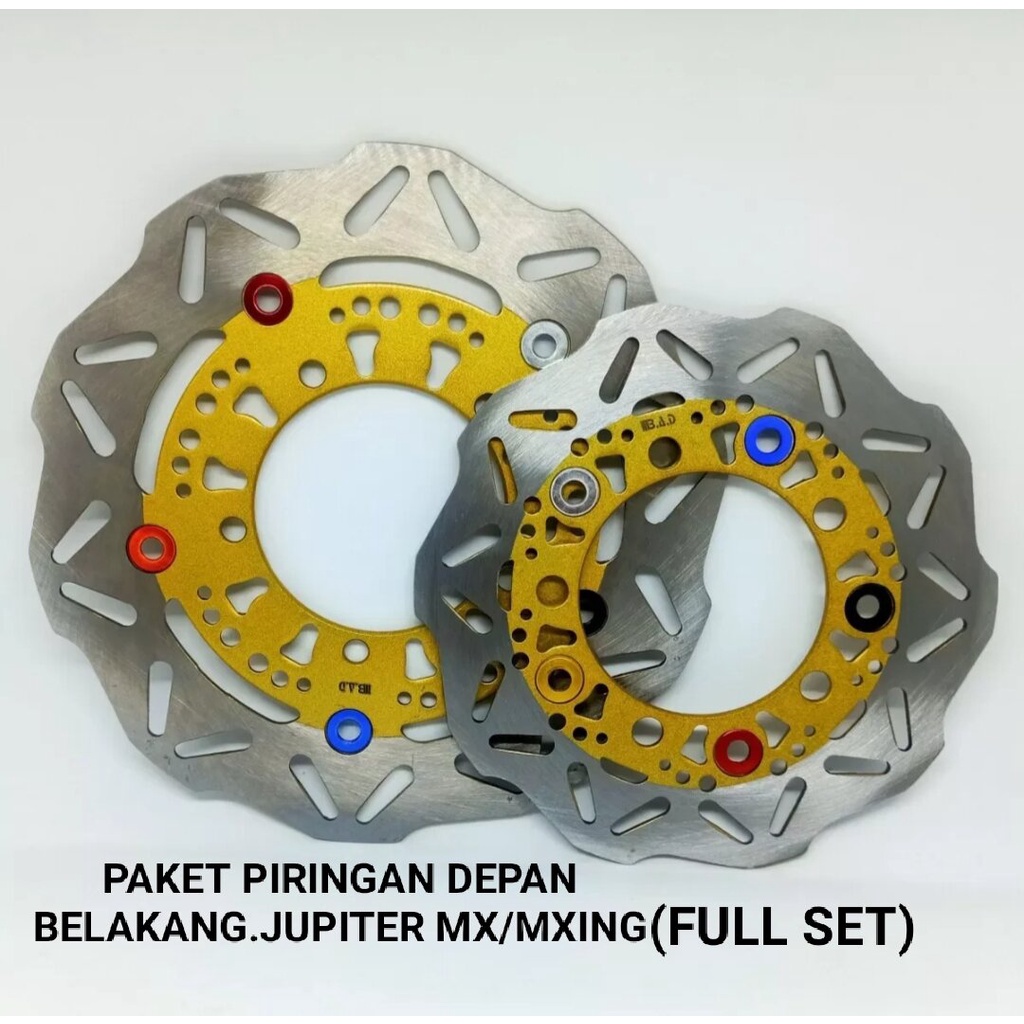 PAKET PIRINGAAN FULL SET DISC CAKRAM JUPITER MX.DEPAN+BELAKANG FULL SET THAILOOK