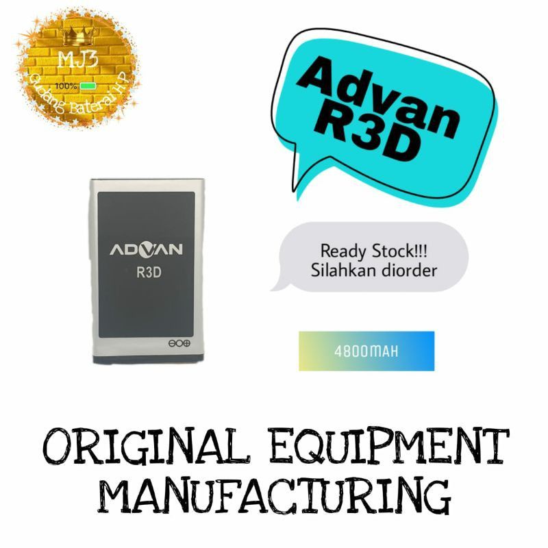 Baterai Original Advan R3D Bisa Polytron C 287 ZT : PL-6K3/PL-6K3A