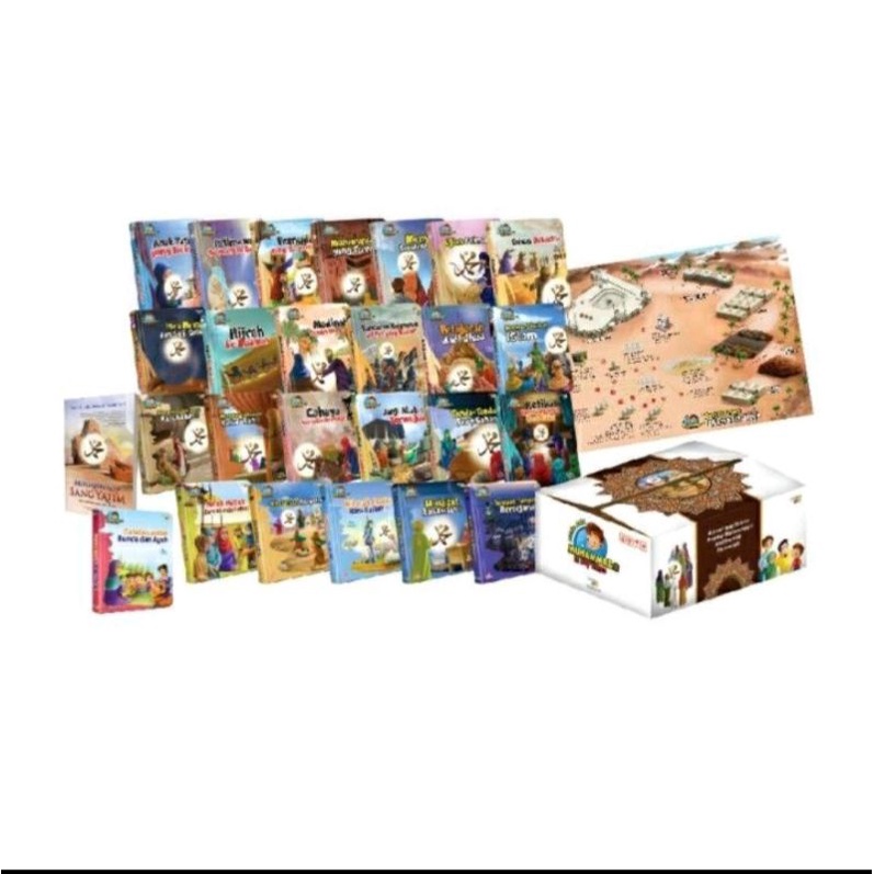 Preloved buku Muhammad is my Hero dengan kopernya