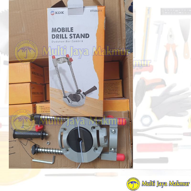 mobile drill stand / drill jig Guide holder dudukan mesin bor tangan
