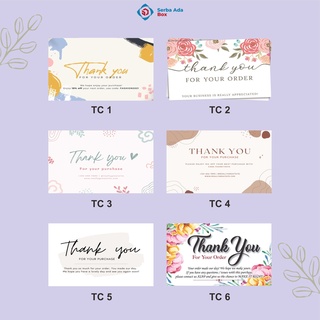 Jual Kartu ucapan Semoga Berkenan Thank You Card Indonesia|Shopee Indonesia