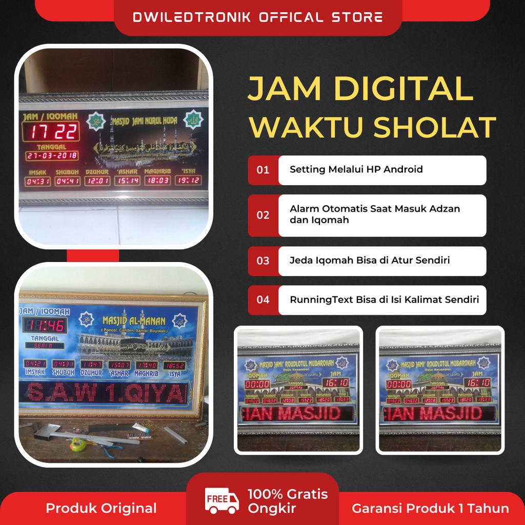 Jam Digital Waktu Sholat