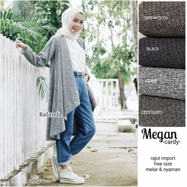 Megan Cardy, KARDIGAN RAJUT WANITA SUPER CANTIK BAHAN RAJUT IMPORT  LD100-120 TERMURAH TERLARIS OOTD