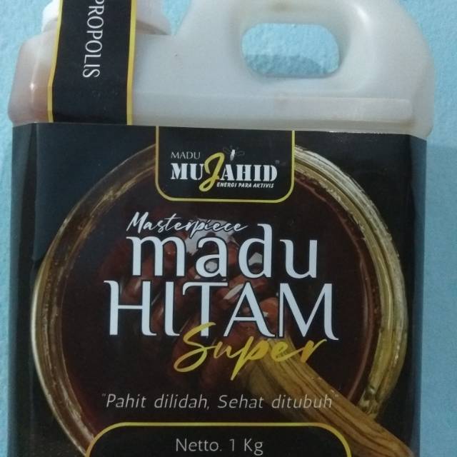

Madu Pahit Super Mujahid 1 kg . Madu Hitam Super Mujahid 1 kg