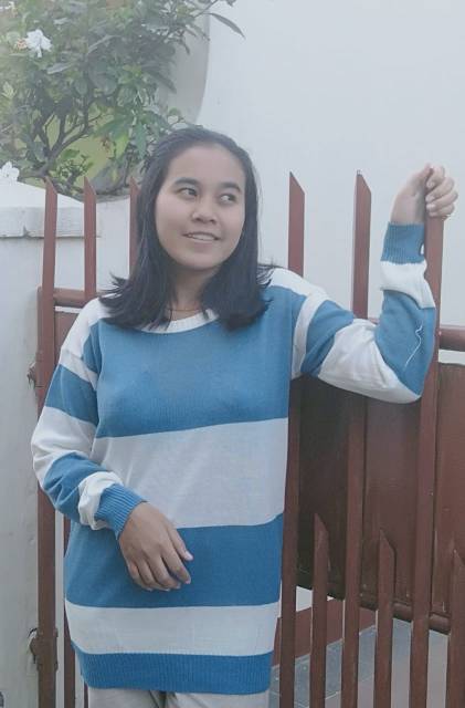 Sweater Rajut POLBES l Pakaian Rajut Wanita l Rajut Atasan Wanita l Rajut Murah l Rajut Oblong