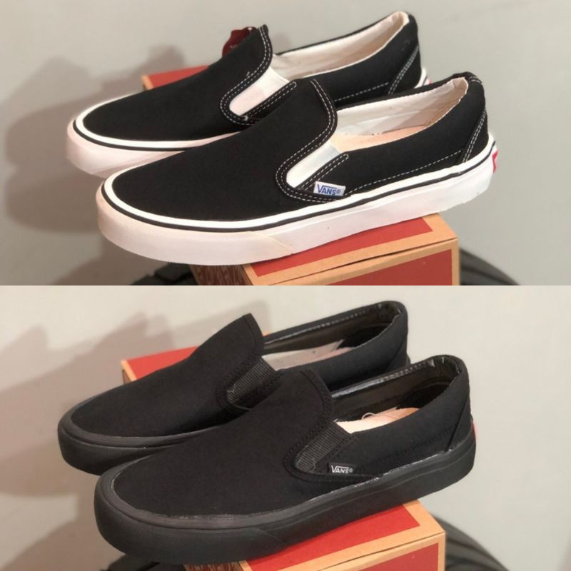 sepatu casual klasik vans slip on size 37-43