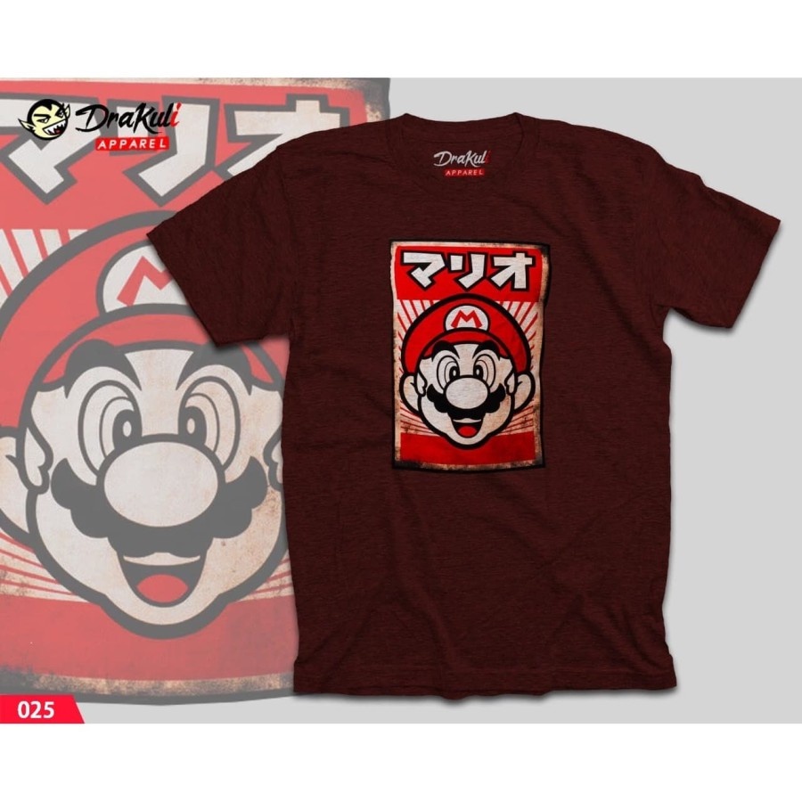 T Shirt 025 - Mario マリオ