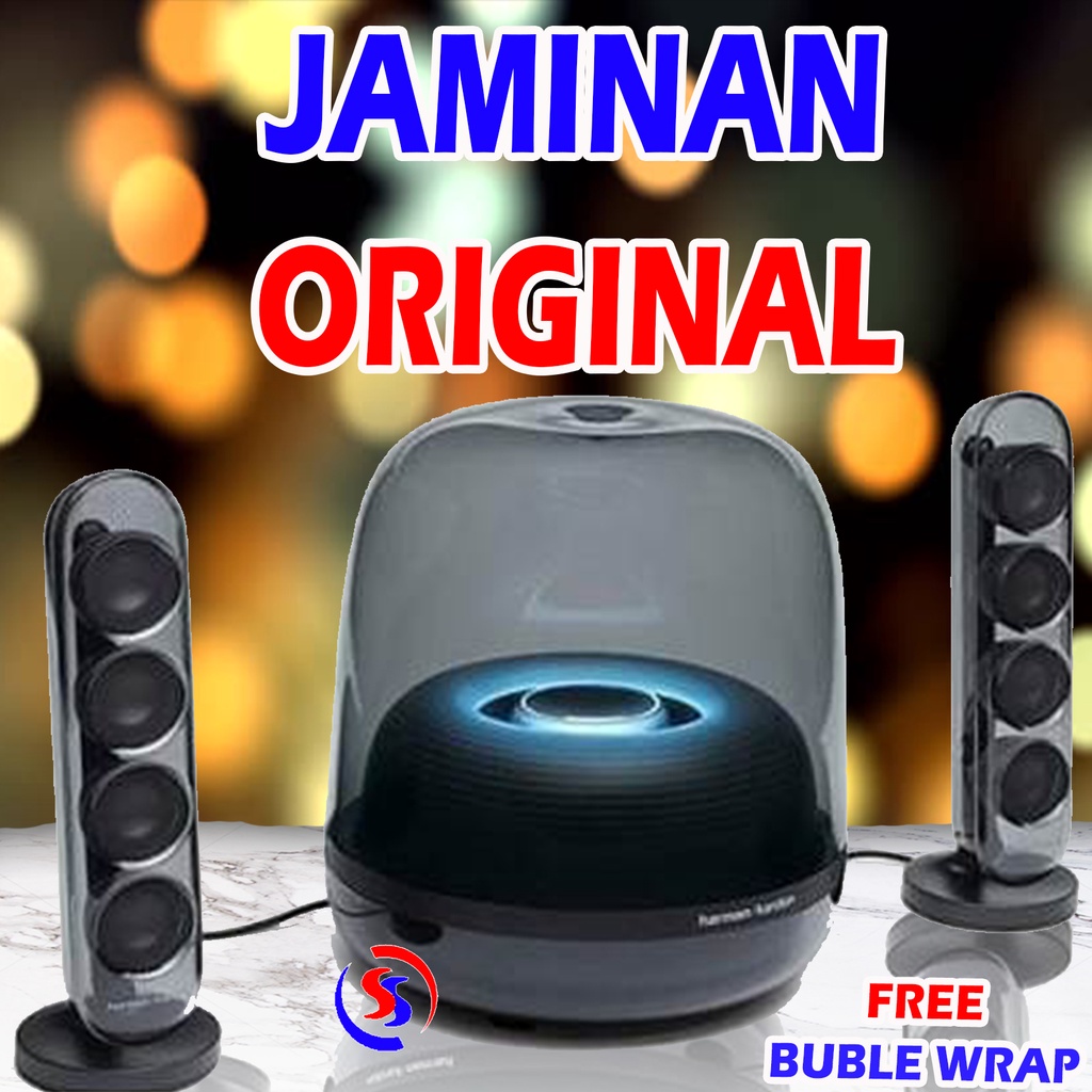 JBL HK SoundSticks 4  -  2.1 Bluetooth Speaker System with Deep Bass and Inspiring Industrial