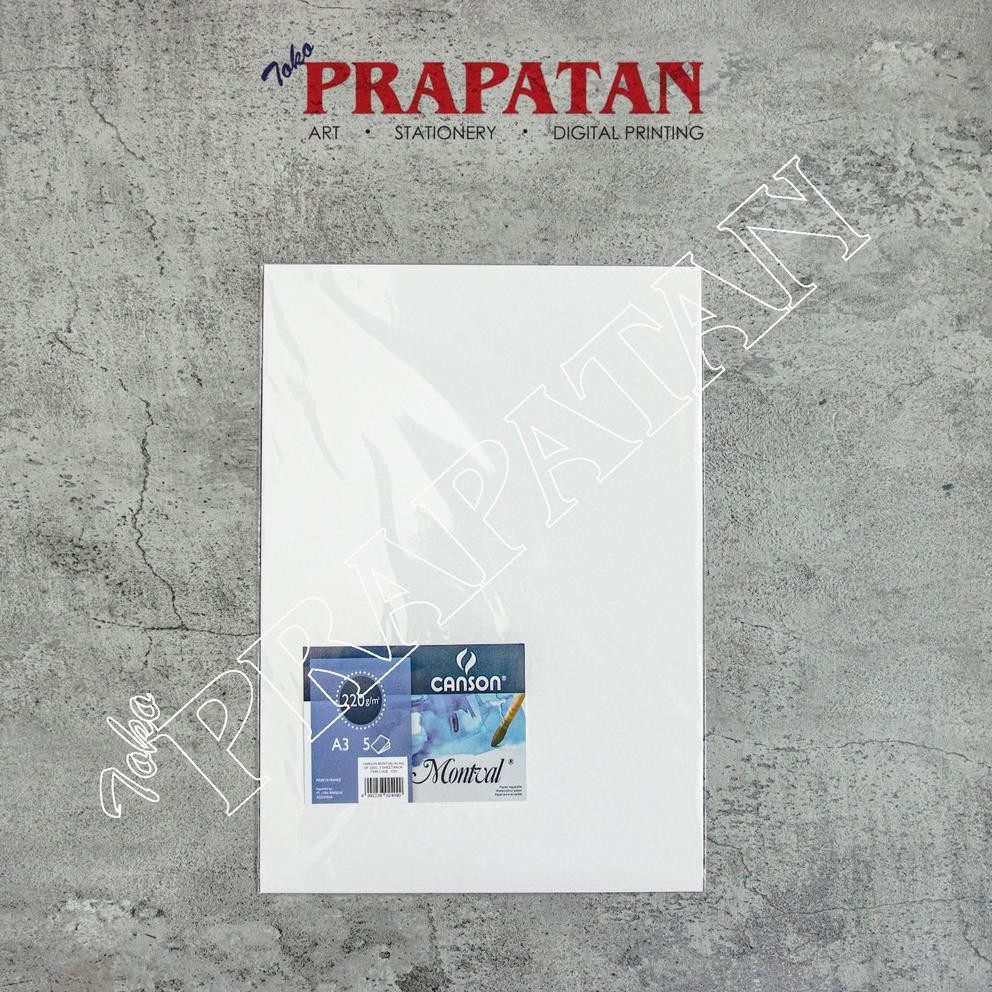 

Canson Montval A3 (220 gsm) (KODE R4175)