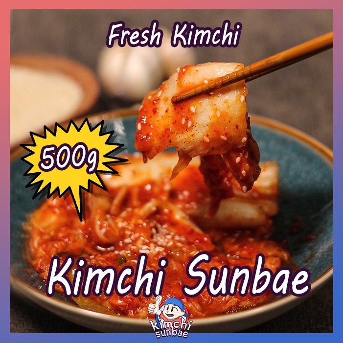 

Kimchi Sawi Korea Fresh by Kimchi Sunbae - 500 gram