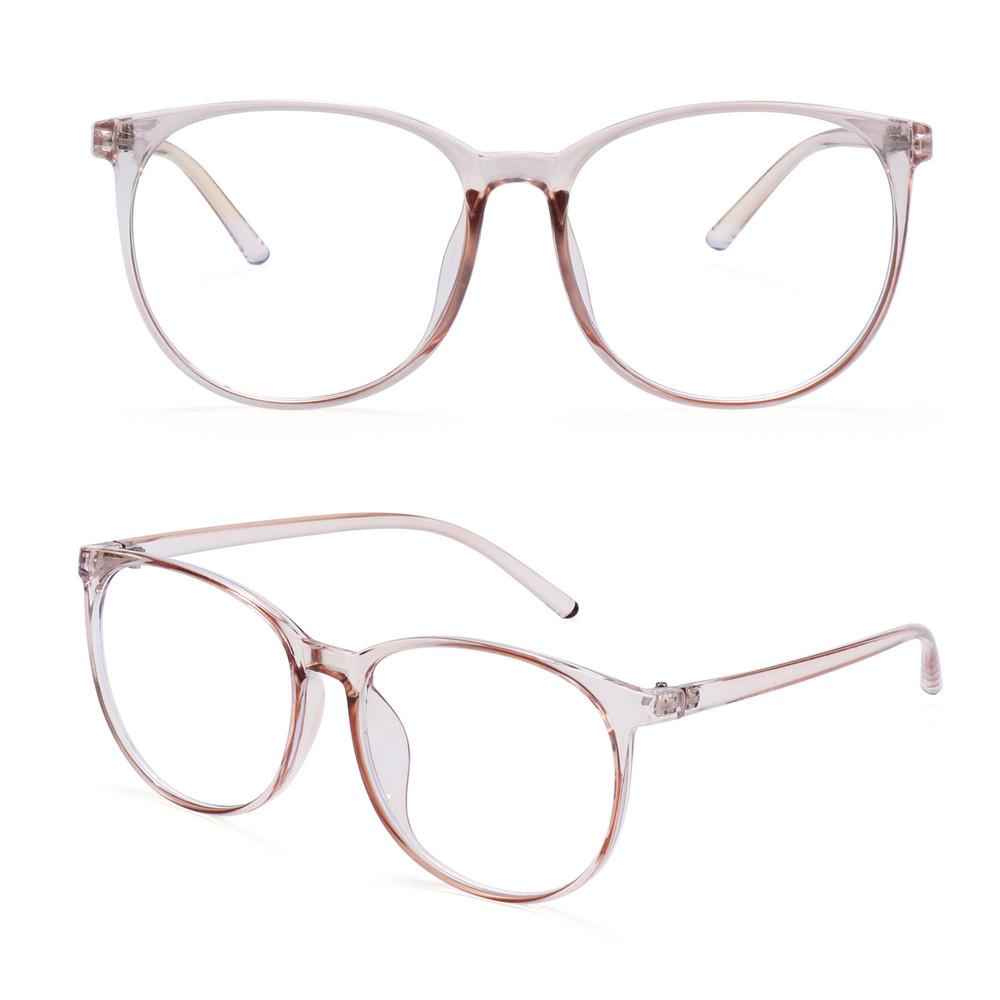 Lily Blue Light Blocking Glasses Bingkai Bulat UV Silau Dengan Case Eyewear Kacamata Anti Blue Light