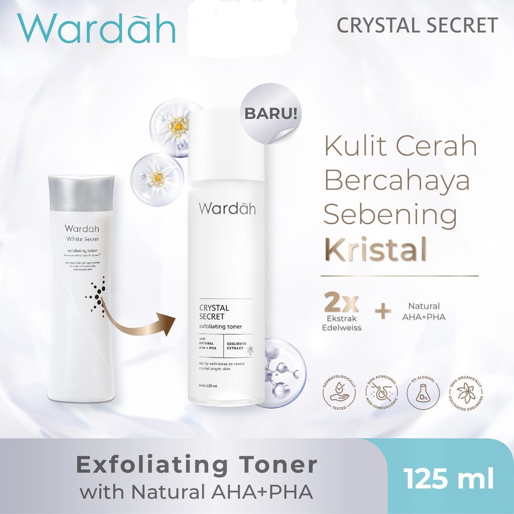 WARDAH Crystal Secret Exfoliating Toner 125ml