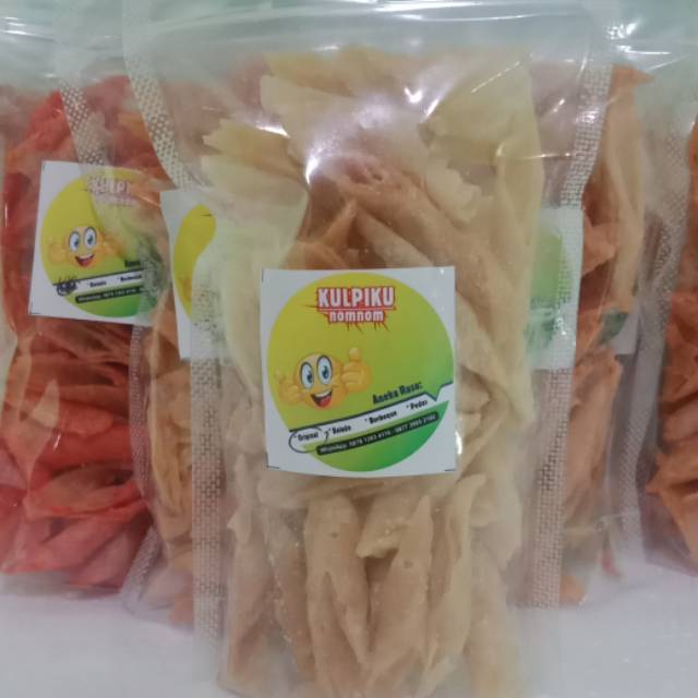 

Kripik KRESS kulpi ( kulit lumpia )