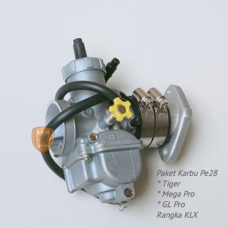 Paket Karbu Pe28 plus Manipol Tiger Rangka KLX