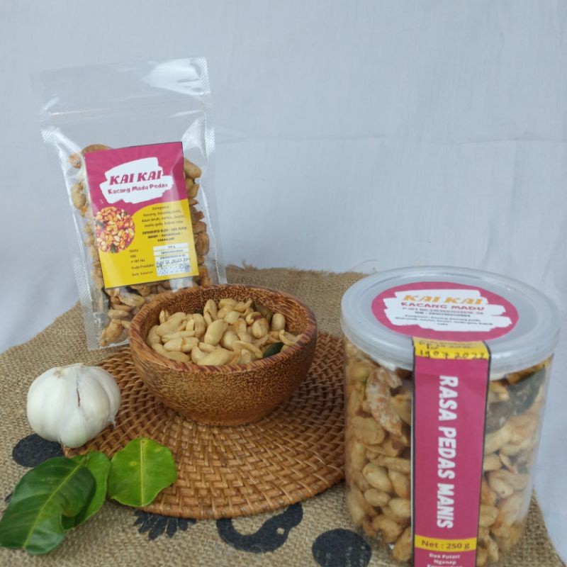

kacang madu pedas manis