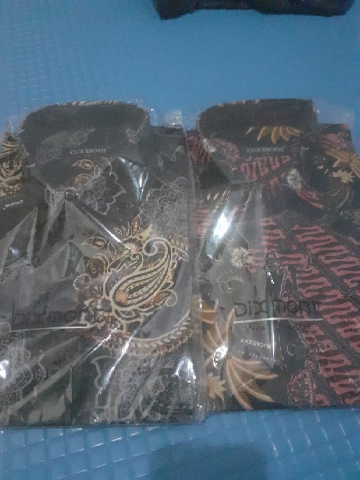 Kemeja Batik Pria Lengan Pendek Bs05 Katun Modern Dixmont Semi Slimfit Premium