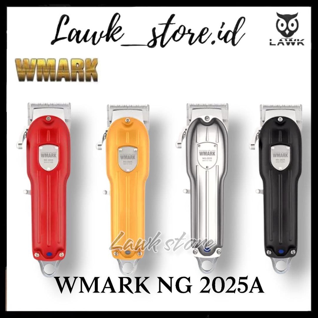 Wmark ng 2025A hair clipper wmark 2025a / mesin cukur rambut wmark 2025a ? wmark 2025b / wmark 103  