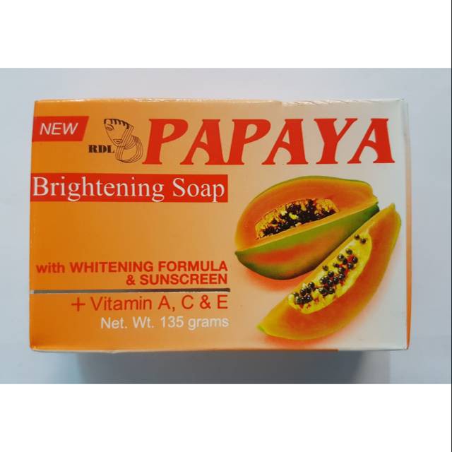 RDL Papaya Soap 135gr