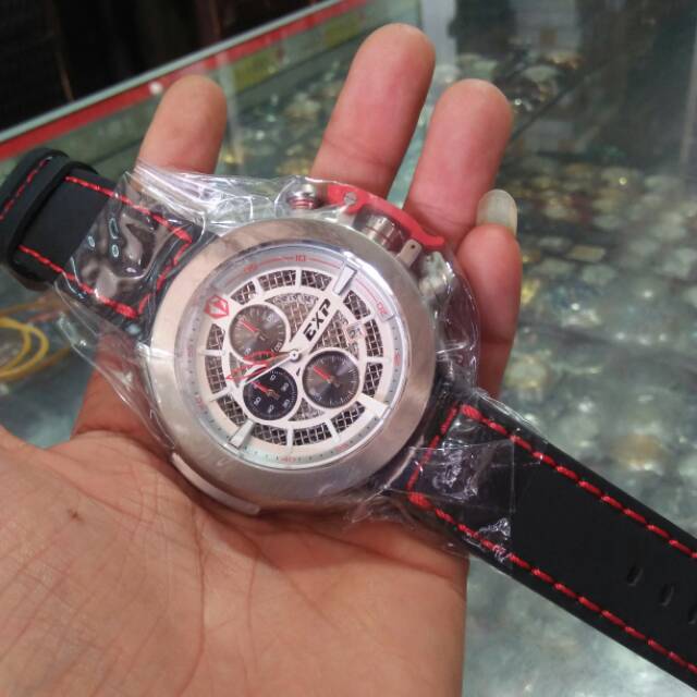 JAM TANGAN PRIA EXPEDITION SILVER EXP-3001 ORIGINAL